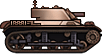 Sideview of T9E2 Airborne Light Tank